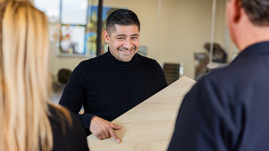 Hongaarse punt laminaat