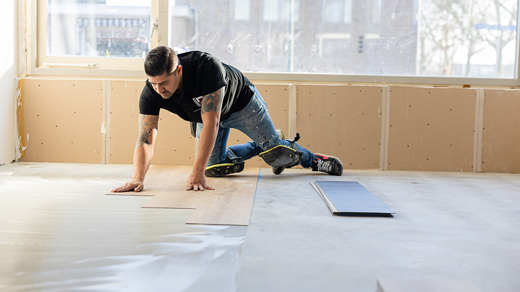 PVC Vloer afwerking Nieuwegein