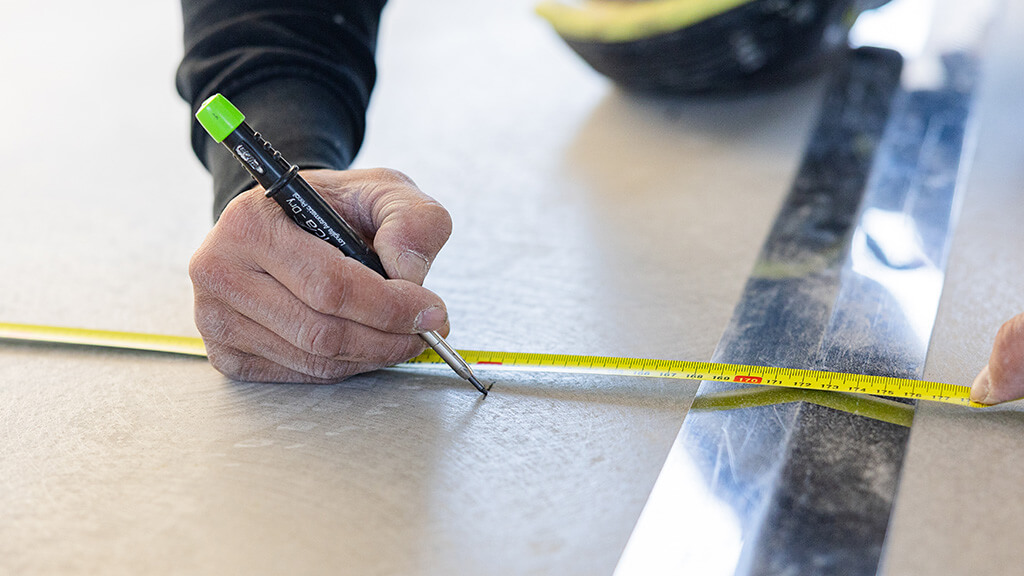 PVC vloer lange planken